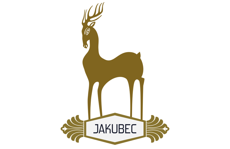 Logo dizajn víno Jakubec