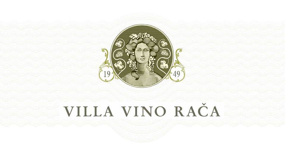 Villa Vino Rača logo dizajn